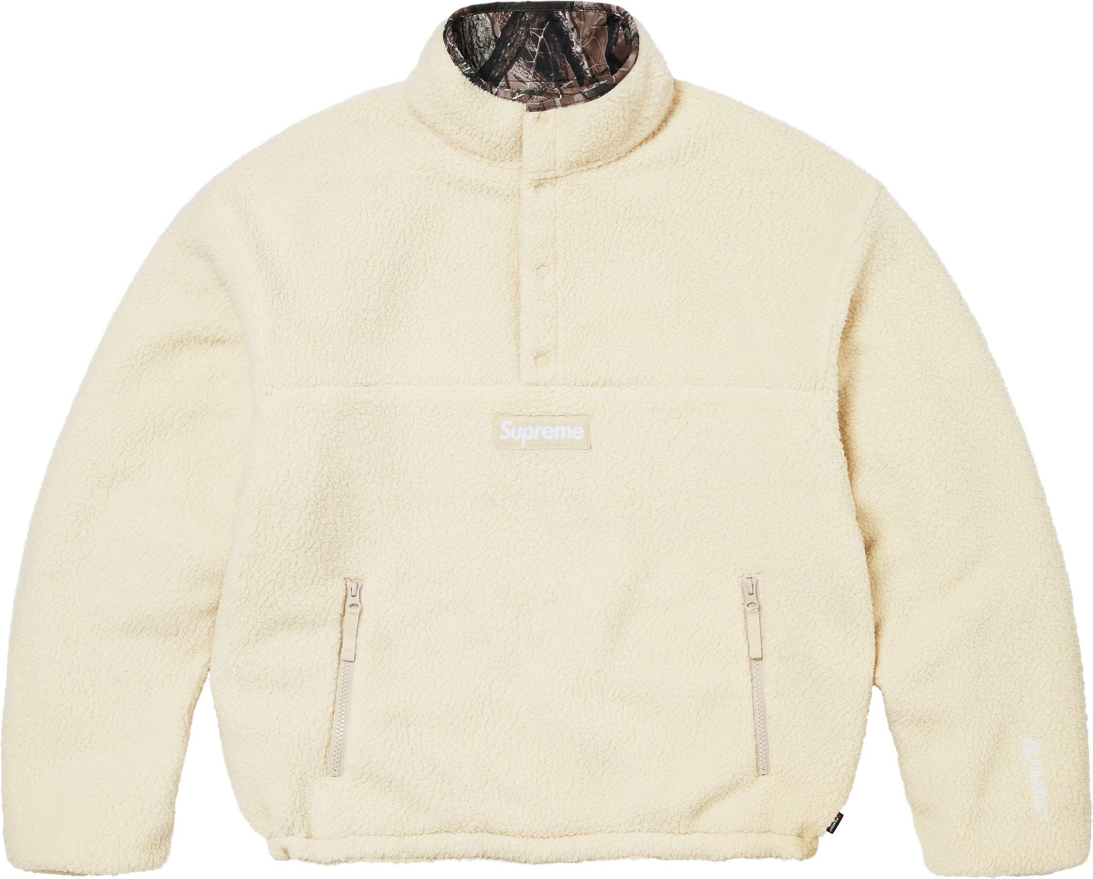 Polartec® Shearling Reversible Pullover view 17